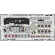 Scammel Commander w/ 62t semitrailer 1/35 HOBBY BOSS in 1:35