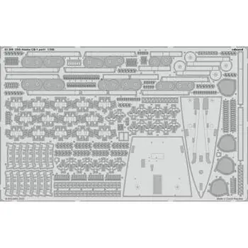 USS Alaska CB-1 part 1 for HOBBY BOSS in 1:350