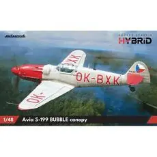 Avia S-199 bubble canopy in 1:48
