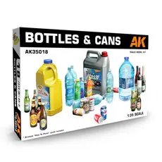 BOTTLES & CANS 1/35 in 1:35