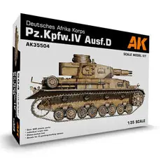 Pz.Kpfw.IV Ausf.D Deutsche Afrkia Korps in 1:35