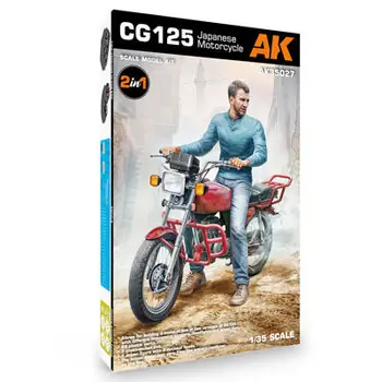 CG125 JAPANESE MOTORCYCLE 1/35 scale in 1:35