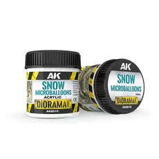 SCHNEE-MIKROBALLONS - 100 ml