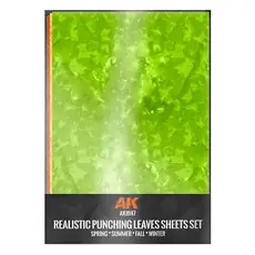 STANZENBLÄTTER-SET (4 Stück Blätter im A4-Format)