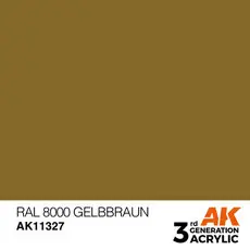 RAL 8000 Gelbbraun