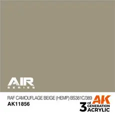 RAF Camouflage Beige (Hanf) BS381C/389