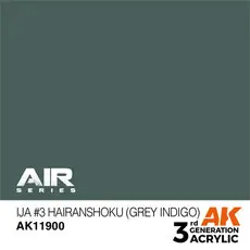IJA #3 Hairanshoku (Graues Indigo)