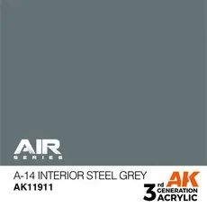 A-14 Innenraum Stahlgrau