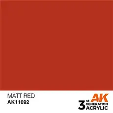Mattrot 17ml