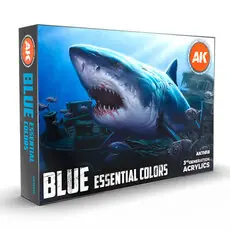 BLAUES ESSENTIAL-FARBEN-SET 3GEN