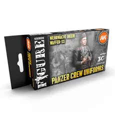 PANZER CREW SCHWARZE UNIFORMEN SET 3G