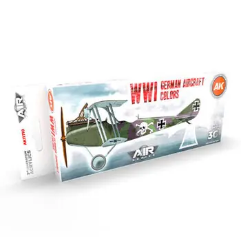 Farbset für deutsche Flugzeuge im Ersten Weltkrieg 3G