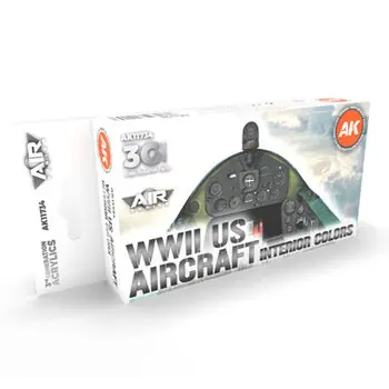 WWII US Aircraft Interior Colors SET 3G