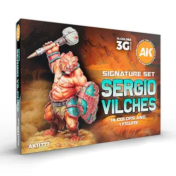 SIGNATURE SET SERGIO VILCHES SET (Miniatur Shimbarashe-Yedharo Modell enthalten)