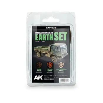 EARTH SET - Flüssigpigment (3 ref)