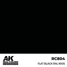 Real Colors: Mattschwarz RAL 9005 17 ml.