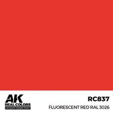 Real Colors: Fluoreszierendes Rot RAL 3026 17 ml.