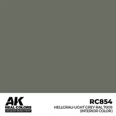 Real Colors: Hellgrau-Light Grey RAL 7009 (Innenfarbe) 17 ml