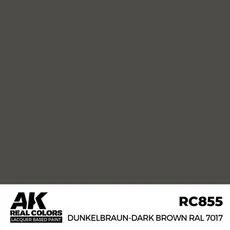 Real Colors: Dunkelbraun-Dark Brown RAL 7017 17 ml.