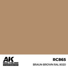 Real Colors: Braun-Braun RAL 8020 17 ml.