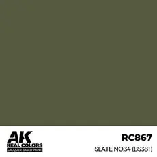 Real Colors: Slate Nr. 34 (BS381) 17 ml.