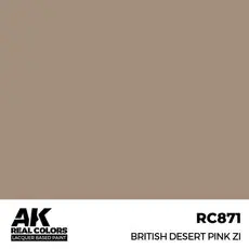 Real Colors: British Desert Pink ZI 17 ml.