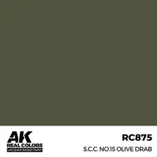 Real Colors: SCC Nr. 15 Olivgrün 17 ml.
