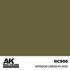 Real Colors: Interior Green FS 34151 17 ml.