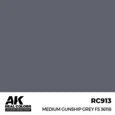 Real Colors: Mittleres Gunship-Grau FS 36118 17 ml.