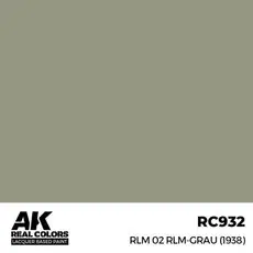 Real Colors: RLM 02 RLM-GRAU (1938) 17 ml.