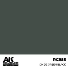 Real Colors: IJN D2 Grün Schwarz 17 ml.