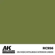 Real Colors: IJN M3 (M) MITSUBISHI Interior Green 17 ml.