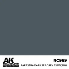 Real Colors: RAF Extra Dark Sea Grey BS381C/640 17 ml.