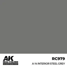 Real Colors: A-14 Interior Steel Grey 17 ml.