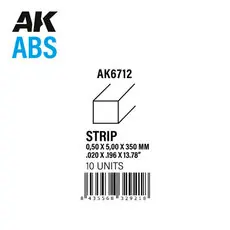 Streifen 0,50 x 5,00 x 350mm - ABS STRIP