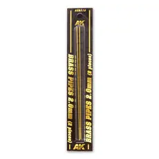 Messingrohre 2,0 mm, 2 Stück Messingrohre 2,0 mm, 2 Stück