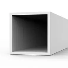 Quadratisches Hohlrohr 5,00x350mm(0,7mm)-STYROLSTREIFEN
