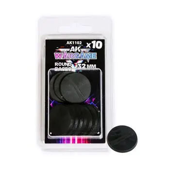 PLASTIK-WALDSPIELBASEN. RUNDE BASIS 32 mm