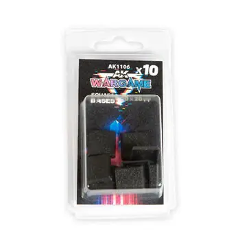 PLASTIC WARGAME BASES. SQUARE BASE 20x20mm