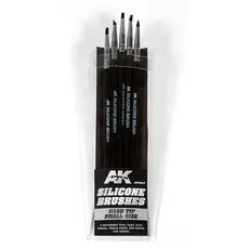 SET MIT 5 SILIKONBÜRSTEN, HARTE SPITZE, KLEIN