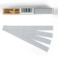 Trockenschleifpapier, Körnung 240, 50 Stück