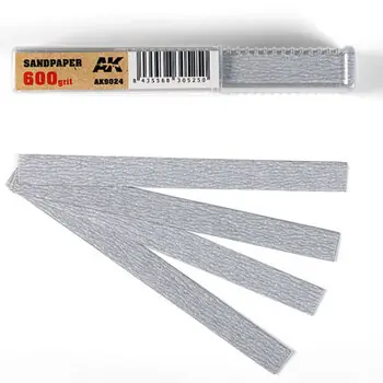 Trockenschleifpapier 600er Körnung x 50 Einheiten