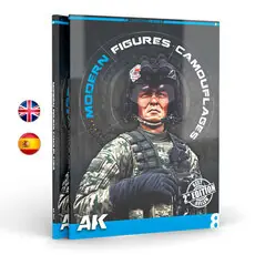 CAMUFLAJES MODERNOS PARA FIGURAS (AK LERNING SERIES Nº 8) Spanisch