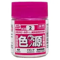 Mr Hobby -Gunze Aqueous Hobby Colors (18 ml) Primärfarbpigment Magenta