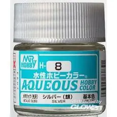 Aqueous wässrige Hobbyfarben (10 ml) Silber