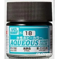 Aqueous wässrige Hobbyfarben (10 ml) Stahl