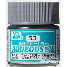 Aqueous wässrige Hobbyfarben (10 ml) Neutralgrau