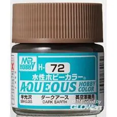 Aqueous wässrige Hobbyfarben (10 ml) Dark Earth