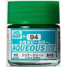 Aqueous wässrige Hobbyfarben (10 ml) Klargrün