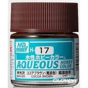 Aqueous wässrige Hobbyfarben (10 ml) Kakaobraun